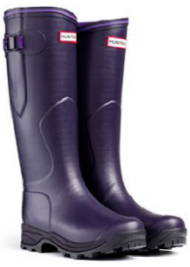 Aubergine hotsell hunter boots